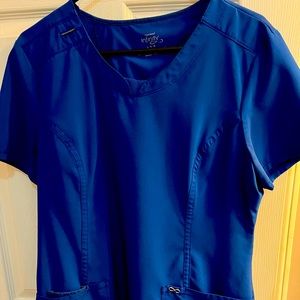 Infinity scrub tops.